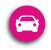 pink car logo