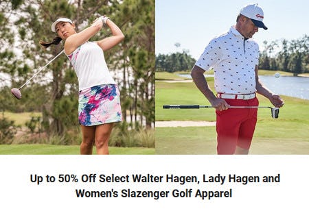 Slazenger Golf Apparel 