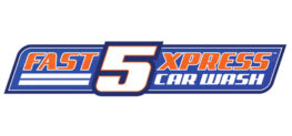 Logo for Fast5Xpress Car Wash