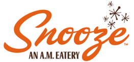 Logo for Snooze, an A.M. Eatery