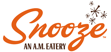 Logo for Snooze, an A.M. Eatery