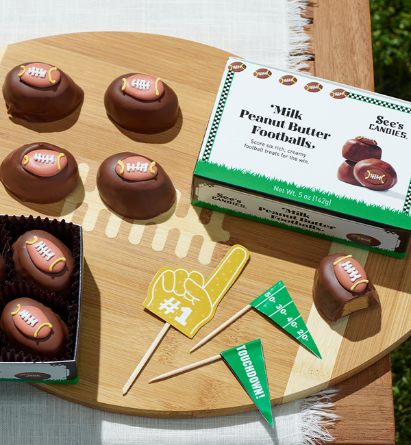 NEW Game Day Treat at See’s Candies