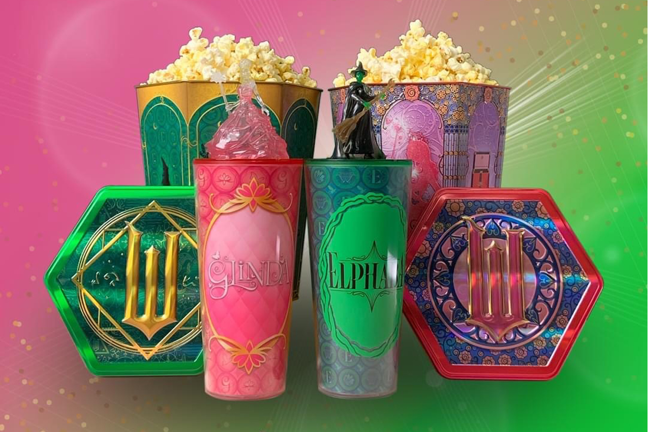 Collectible Wicked Popcorn Bucket And Toppers At Regal - The