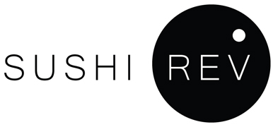 Logo for Sushi Rev